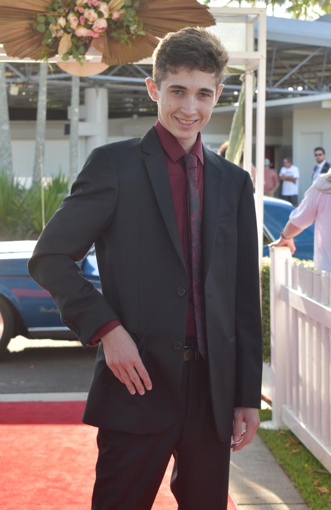 Jack Peck at the Caloundra State High School formal 2024.