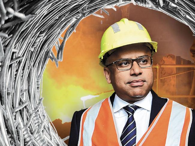 British tycoon Sanjeev Gupta. Picture: The Australian