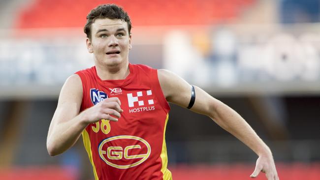 Caleb Graham while playing for the Gold Coast Suns NEAFL team.