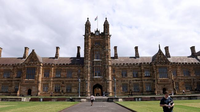 Sydney University. Picture: NCA NewsWire / Damian Shaw