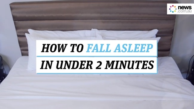 How to fall asleep in under 2 minutes