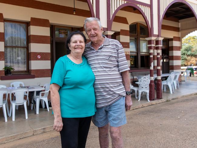 Publicans Diane and John Schluter, who own the Imperial Hotel in Ravenswood, Queensland. The pub’s new-look rooms will be available from mid-October.