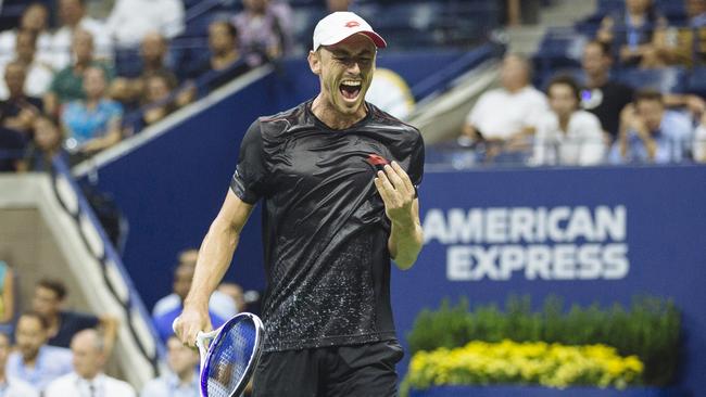 Millman surged to the quarterfinals of the US Open. Angus Mordant for NewsCorp Australia.