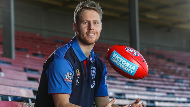 Lachie Hunter will take part in Dry July along with a number of his teammates. Picture: Getty Images