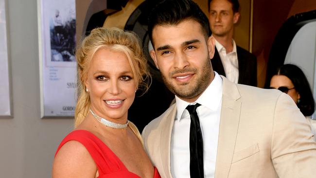 Britney Spears and Sam Asghari are getting married. Picture: Kevin Winter/Getty Images North America/AFP