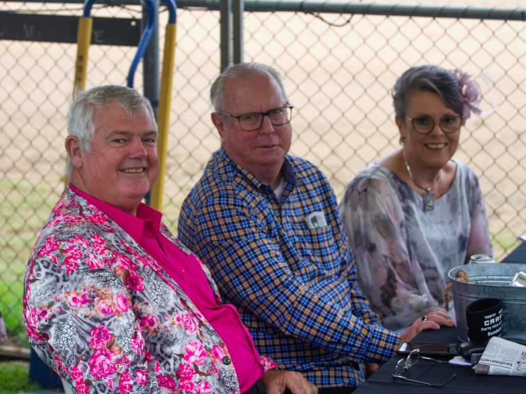 Greg Whalley, Gary Drysdale and Wendy Drysdale.