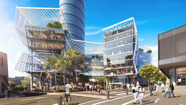 An artist’s impression of the Blacktown Brain and Spinal Institute. Picture: Supplied