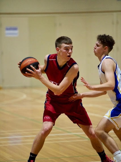 Lloyd McVeigh in action for TSS. Picture: Heidi Brinsmead