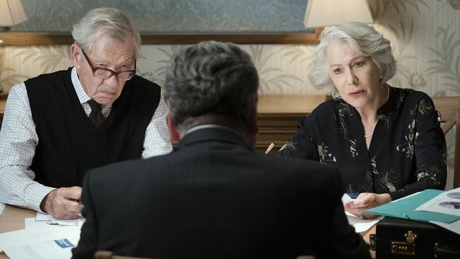 Ian McKellen and Helen Mirren are the best part of The Good Liar. Picture: AP