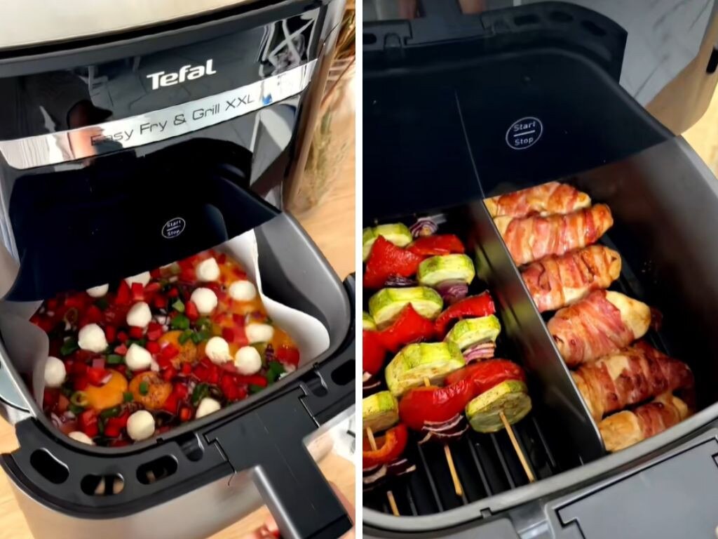 Tefal's Easy Fry Grill and XXL Air Fryer now on sale. Picture: TikTok/@gatim_zi_de_zi.