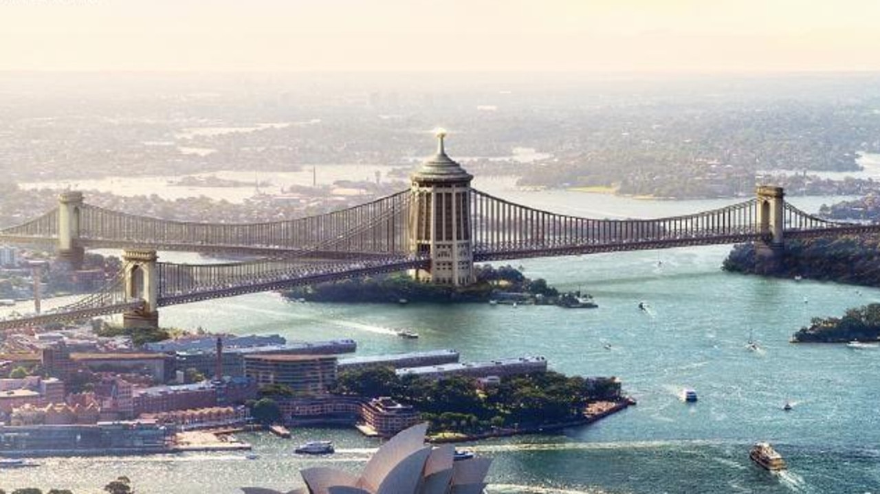 Goat Island would have been turned into a massive ANZAC memorial. Picture: Budget Direct Travel Insurance
