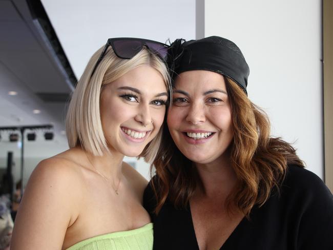 Elizabeth Reilly and Imogen Barlow of Ettalong at The Entertainment Grounds in Gosford.