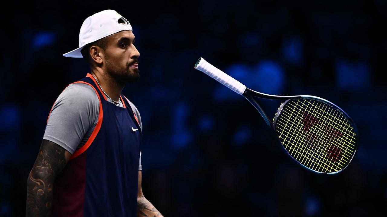 Nick Kyrgios is one of the biggest stars of the Australian Open. Picture: Marco Bertorello / AFP