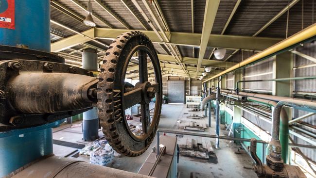 Inside the boiler house. Source: Supplied.