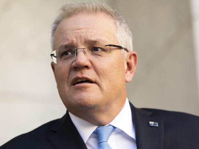 Prime Minister Scott Morrison is planning to phase out ‘free’ childcare from June 28. Picture: Rohan Thomson/Getty Images