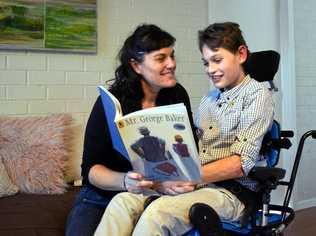 Disability worker and mother of Ashton Hayes, 12, Angela Mathew has launched a new "world first" service aimed at providing an authentic sleepover experience for kids and young people with disabilities. Picture: Francis Witsenhuysen