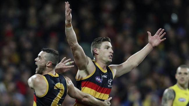 Josh Jenkins was a prolific goal-kicker for Adelaide. Picture: Sarah Reed