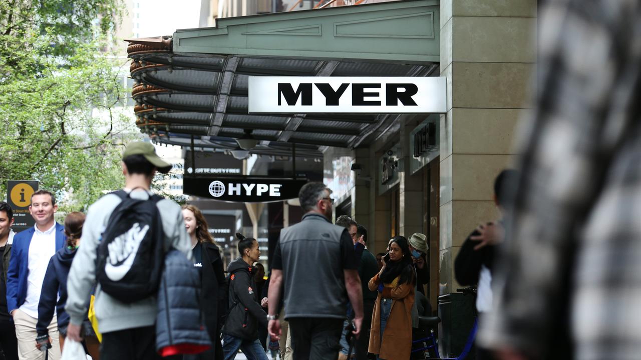 Rival Myer is also doing better, but can Australia sustain two large department stores? Picture: Britta Campion