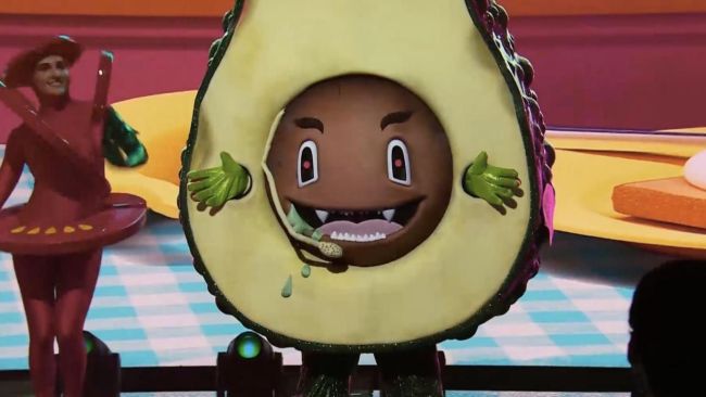 Who is Bad Avocado on The Masked Singer? Image: Channel 10