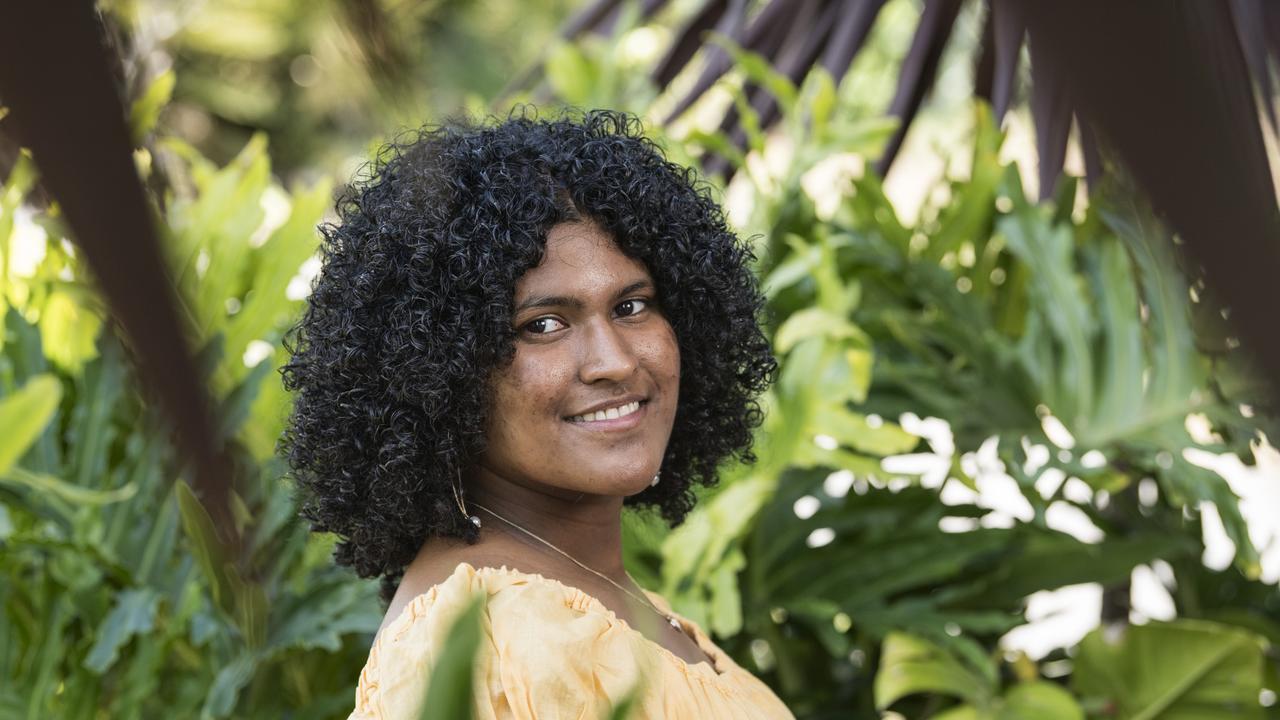 Fairholme College graduate Janithya Dharmawardhane achieved an ATAR of 99.25, Monday, January 22, 2024. Picture: Kevin Farmer