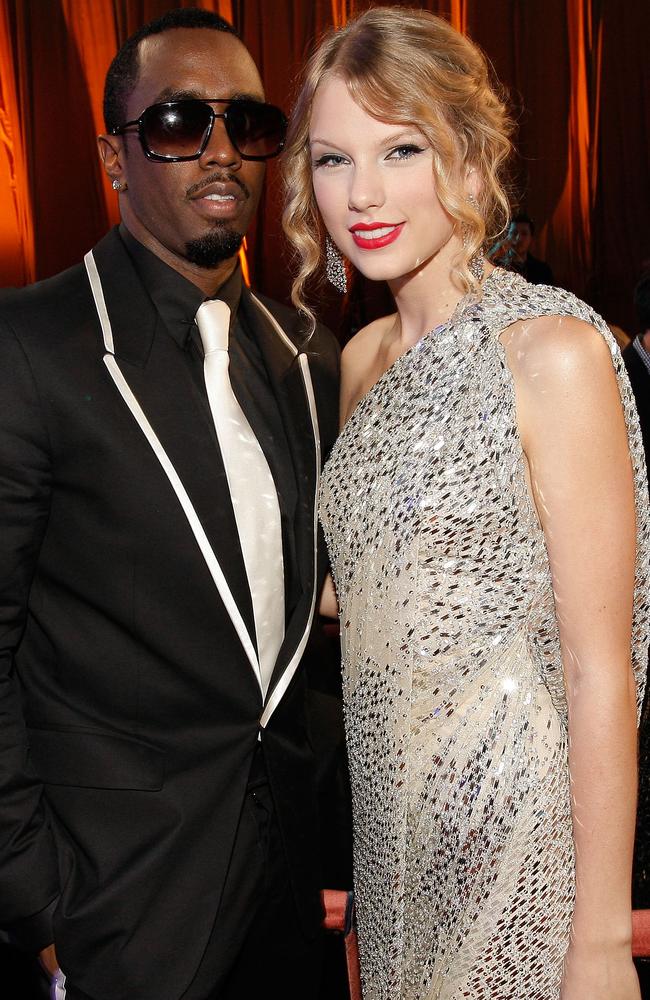 Combs and Swift posed together at the 2009 MTV Video Music Awards. Picture: Christopher Polk/Getty Images