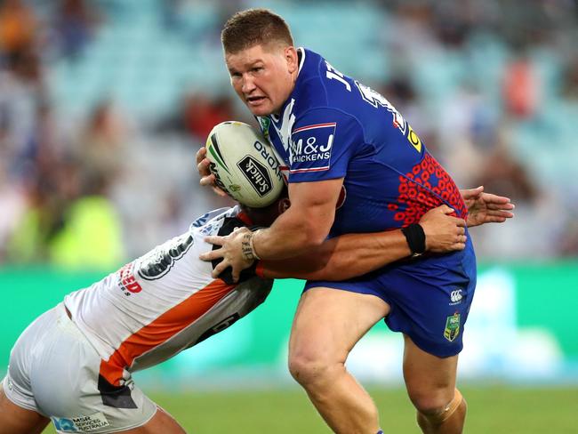 Greg Eastwood had a brain fade with the game in the balance. Picture: Gregg Porteous