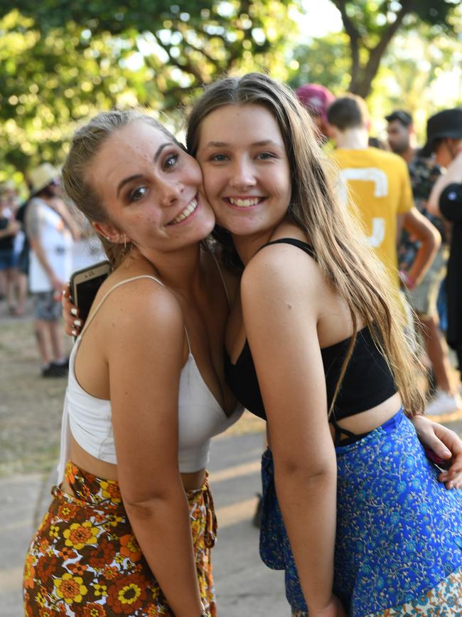 Bass in the Grass 2019, Sophie Allman, Paris Kemp. Pic Katrina Bridgeford.