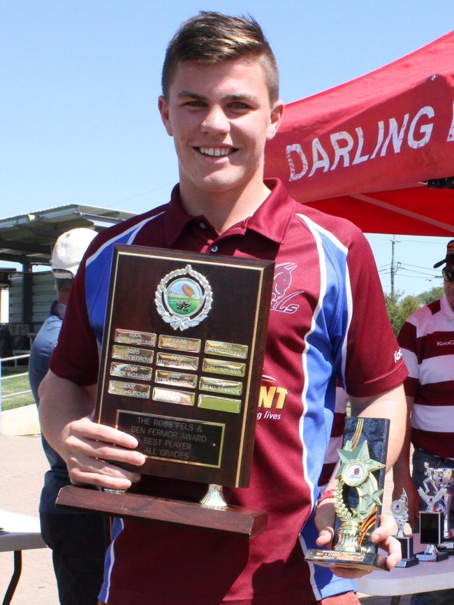 Beau Fermor at 15 in Dalby. Picture: Will Hunter