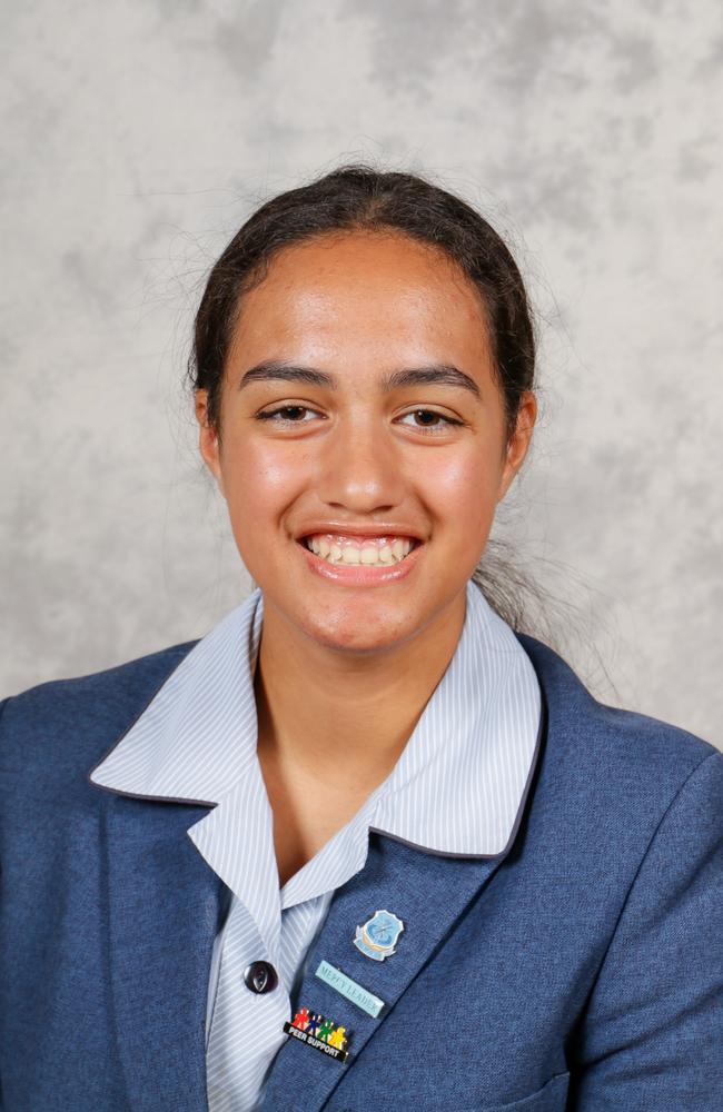 Sacred Heart College Geelong student Taylah Hiku