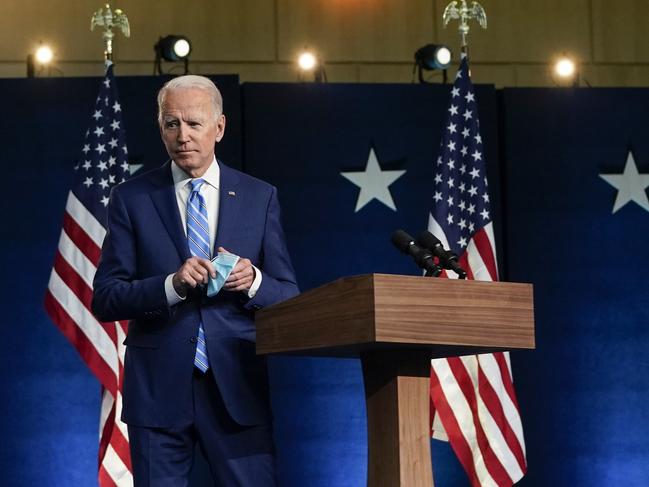 Democratic presidential nominee Joe Biden is set for election victory. But how will he fare as President? Picture: Getty Images