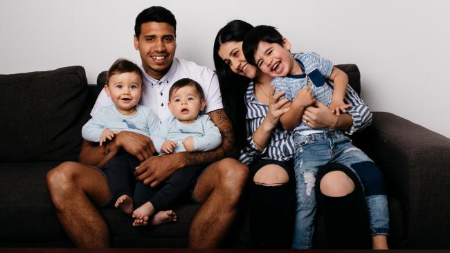 Tim Kelly and his family.