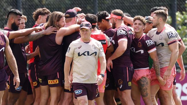 Coach Kevin Walters, Brisbane Broncos training, Red Hill. Picture: Liam Kidston