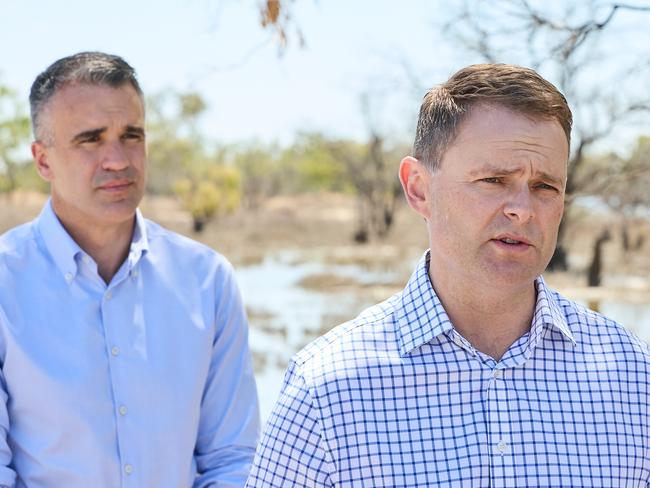 Treasurer Stephen Mullighan travelled to the US for high level talks. Picture: Matt Loxton