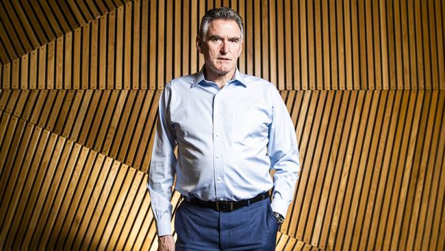 NAB CEO Ross McEwan: ‘The economy is certainly recovering and it’s important not to put anything in its way.’ Picture: Aaron Francis