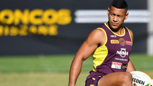 Isaako has been a revelation for Brisbane. (AAP Image/Darren England)