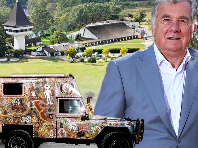 Gerry Ryan's Mitchelton First Nations art gallery has suffered a $1.5 million blow. Picture: supplied,