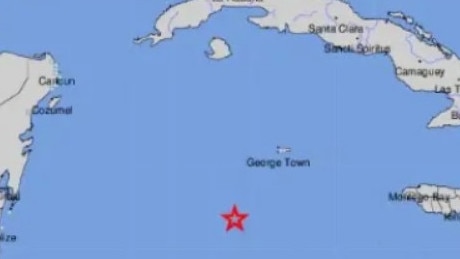 The earthquake shook the Caribbean.