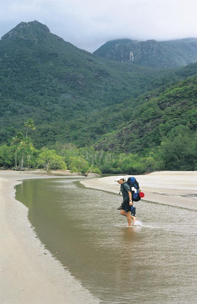 Moth Creek, Mulligan Bay at Hinchinbrook Island. Picture: Tourism and Events Queensland/ Stephen Gregg