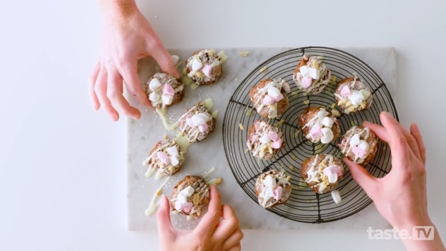 Rocky road scones