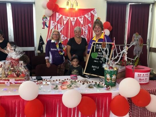 Some of the happy attendees of the Kingaroy South Burnett Relay for Life.