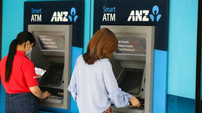 ANZ is among analysts’ top tips among big banks. Picture: NCA NewsWire/Gaye Gerard