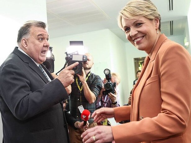 Craig Kelly during his stoush with Tanya Plibersek. Picture: Bill Shorten/Instagram