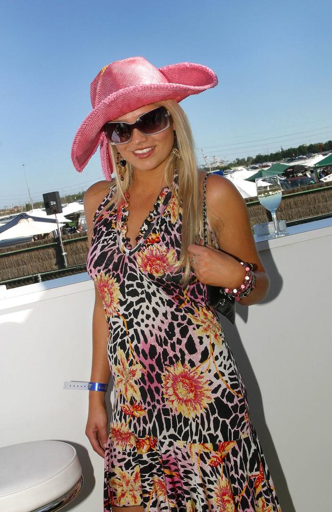 Stephanie McIntosh at Derby Day 2004.