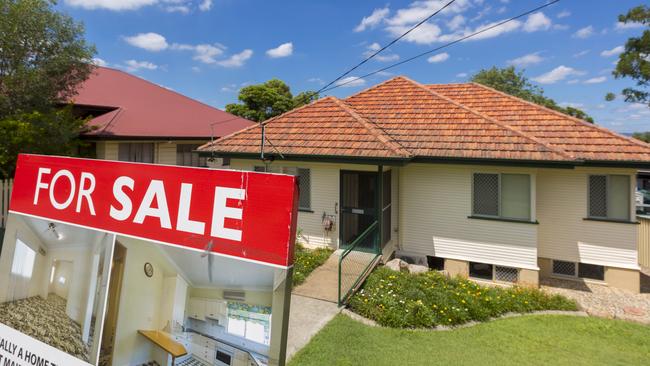 NAB expects Brisbane house prices to remain flat in the next two years. Image: AAP/Glenn Hunt.