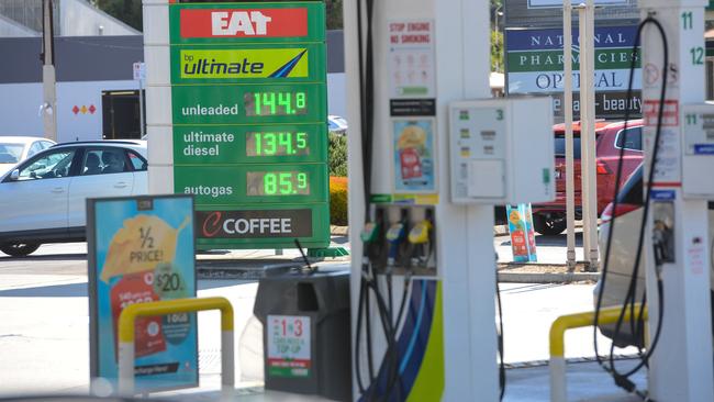 Petrol prices could surge to $2.33 a litre if Labor wins, a new analysis has revealed. Picture: AAP Image/ Brenton Edwards