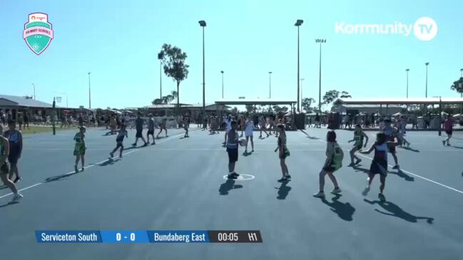 Replay: Netball Queensland Primary School Cup - Development Playoffs - Serviceton South State School v Bundaberg East Emeralds