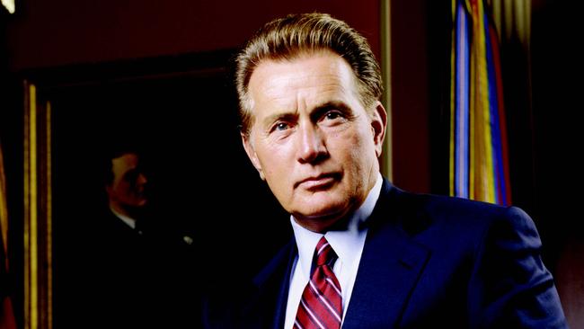 19/02/2003 PIRATE: Actor Martin Sheen from TV program "The West Wing". /TV/programs/Titles/West/Wing