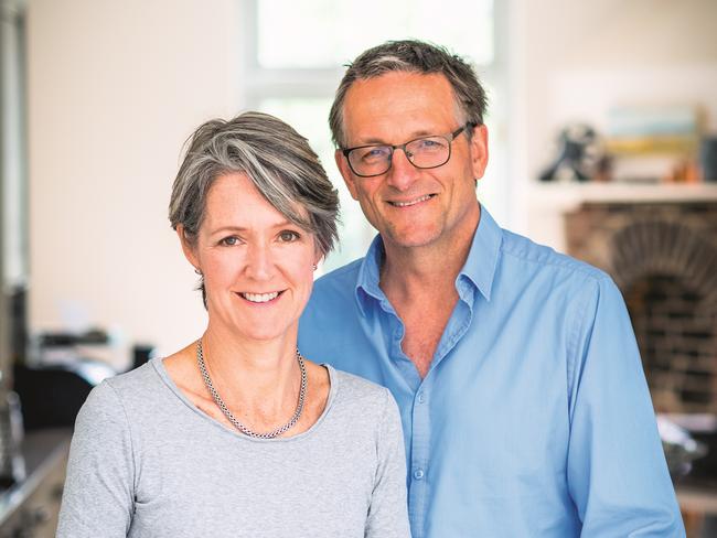 Dr Michael Mosley and his wife Dr Clare Bailey. Picture: Supplied