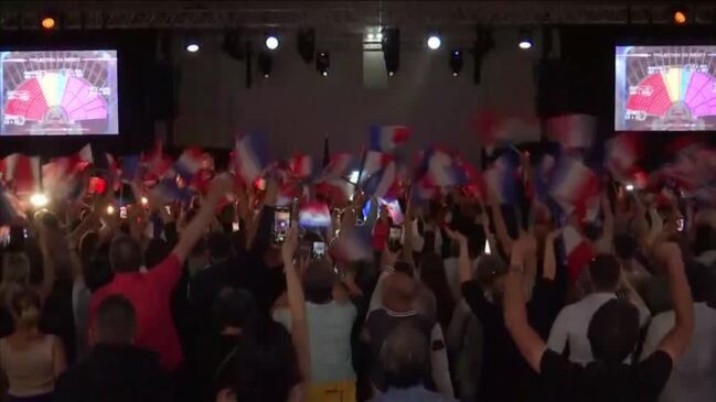 Far right wins first round in France election