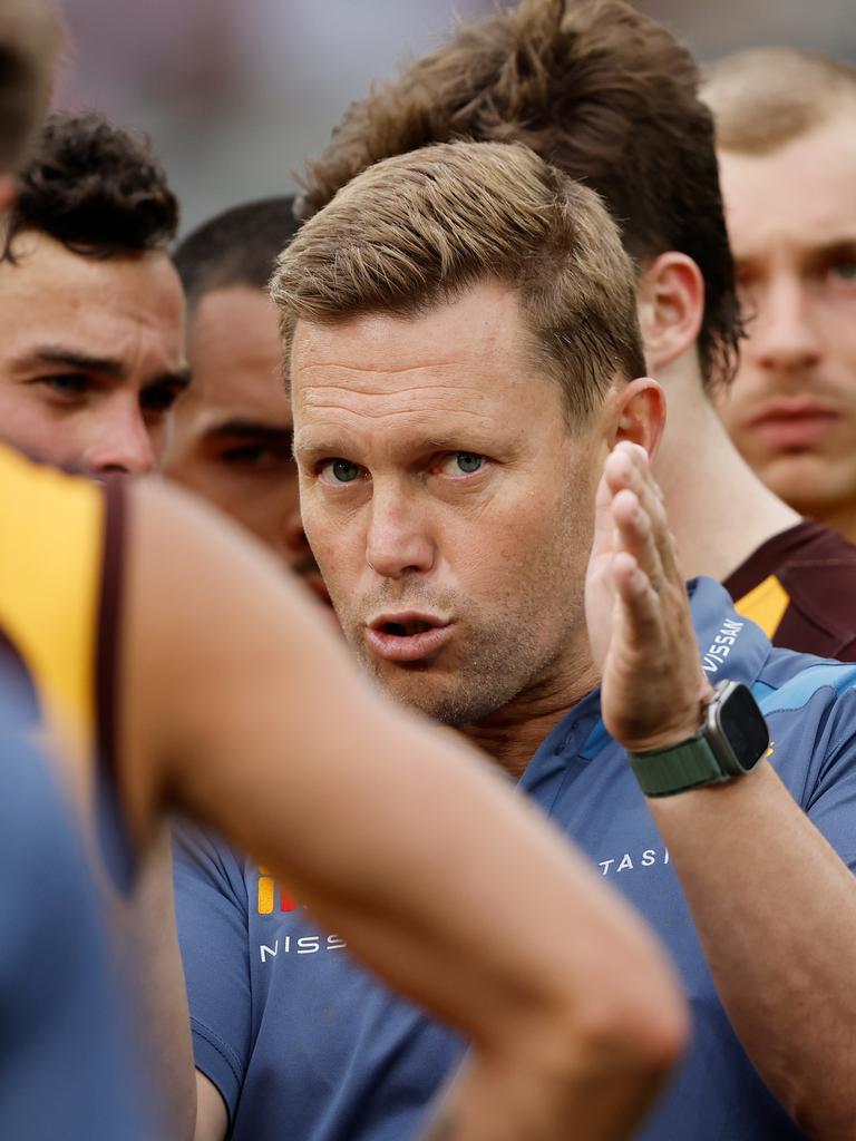 Hawthorn senior coach Sam Mitchell. Picture: Dylan Burns/AFL Photos